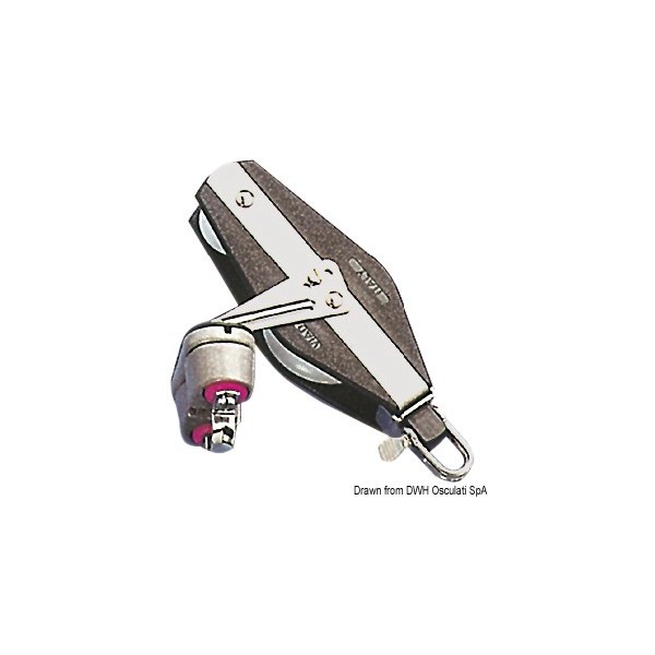 Carrucola doppia con cuneo C - N°1 - comptoirnautique.com