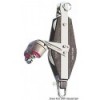 Carrucola doppia con clip a C con ringot - N°1 - comptoirnautique.com