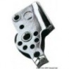 Puleggia singola in acciaio inox con anello e morsetto 17x5