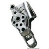 Doppia puleggia in acciaio inox con anello e morsetto 17x5 - N°1 - comptoirnautique.com