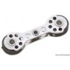 Mini-doppia puleggia in linea 17x5  - N°1 - comptoirnautique.com