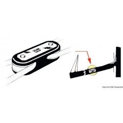 8mm ball-bearing boom pulley