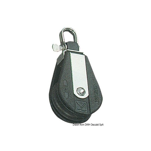 Puleggia singola Plastinox 4x34 - N°1 - comptoirnautique.com