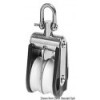 Carrucola doppia offshore con testa fissa o rotante A - N°1 - comptoirnautique.com