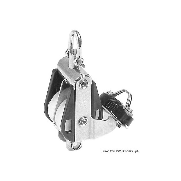 Puleggia doppia offshore Versione A 16 mm - N°1 - comptoirnautique.com