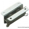 Stainless steel double pulley 25x8 - N°1 - comptoirnautique.com