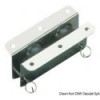 Polea doble de acero inoxidable 33x10 - N°1 - comptoirnautique.com