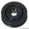 28 mm aluminium pulley with 4 mm ends