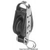 Single pulley with ring AISI316 22x6 - N°1 - comptoirnautique.com