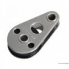 Stainless steel single pulley for horizontal mounting 25x5 - N°1 - comptoirnautique.com