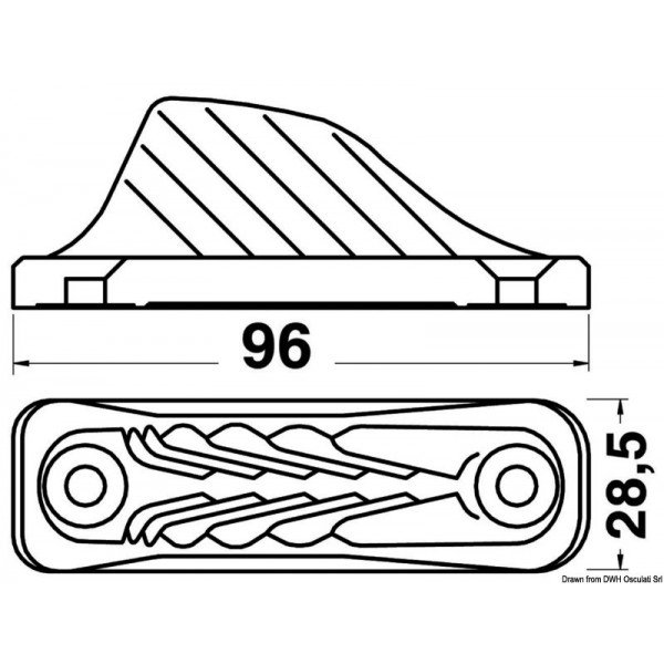 Morsetto CLAMCLEATS CL 201 - N°2 - comptoirnautique.com