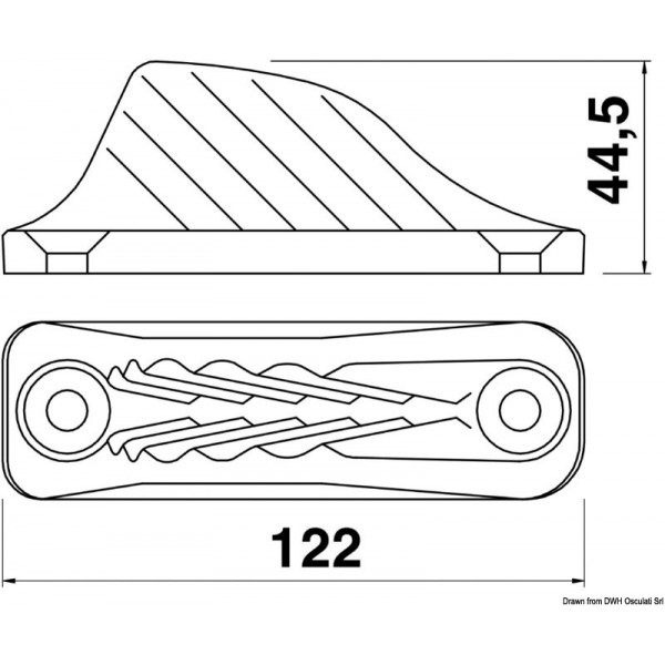 CLAMCLEATS CL 205 braçadeira - N°2 - comptoirnautique.com