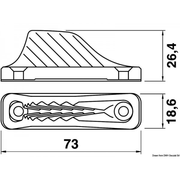 CLAMCLEATS CL 209 morsetto - N°2 - comptoirnautique.com