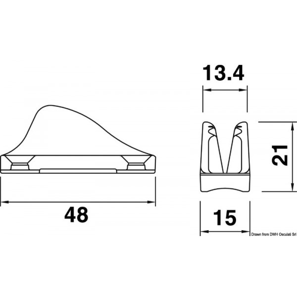 CLAMCLEATS CL 222 morsetto - N°2 - comptoirnautique.com