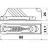 CLAMCLEATS CL 231 abrazadera - N°2 - comptoirnautique.com