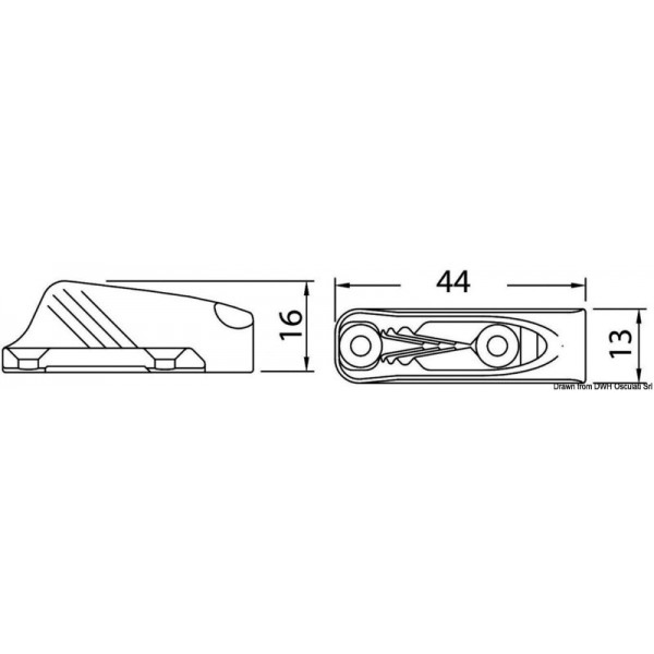 CLAMCLEATS Abrazadera CL 263 - N°2 - comptoirnautique.com