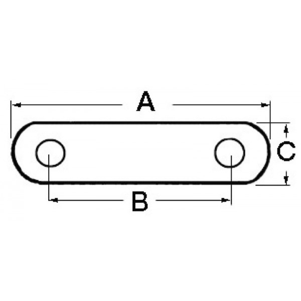 Coinceur AISI316 82 x 66 x 18 mm  - N°2 - comptoirnautique.com