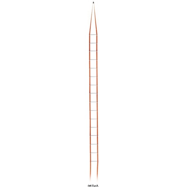 Escalera antitorsión para ascenso a árboles de 10 m (longitud de la escalera: 8,80 m) - N°5 - comptoirnautique.com 