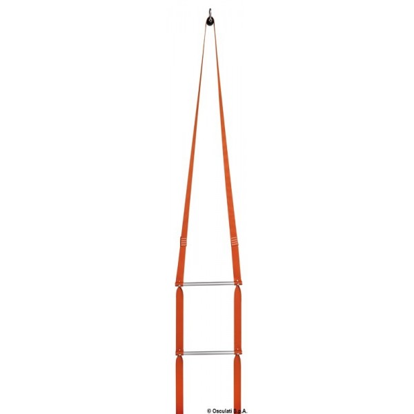 Escalera antitorsión para ascenso a árbol de 12 m (longitud de la escalera 10,80 m) - N°2 - comptoirnautique.com 