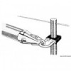 Stainless steel pole holder 25 mm - N°1 - comptoirnautique.com 