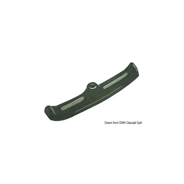 Manico a trapezio in nylon nero ILV - N°1 - comptoirnautique.com