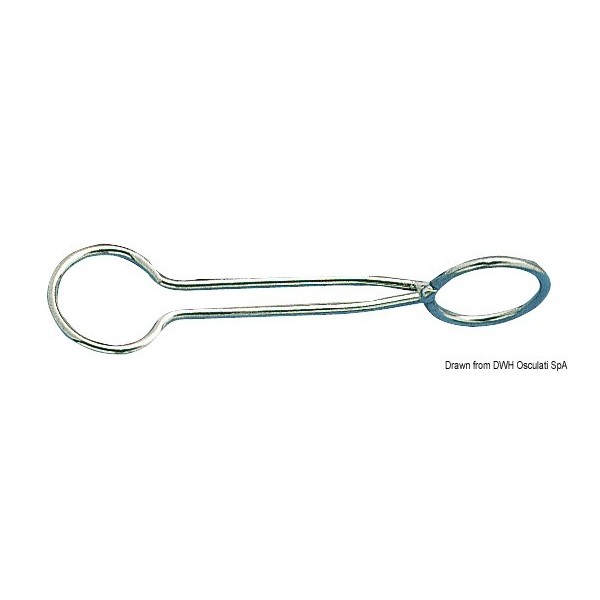 Prolunga per trapezio in acciaio inox - N°1 - comptoirnautique.com