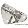 Anilla de acero inoxidable para tangón de spinnaker 55/60 mm - N°1 - comptoirnautique.com