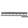 25 mm stainless steel rail (1m bar)