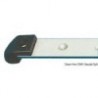 Guida in alluminio anodizzato 22x3 mm (barra da 2 m)