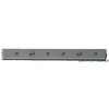 Guida in alluminio anodizzato PTFE 25x4mm (barra da 2m) - N°1 - comptoirnautique.com