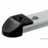 Terminal rail nylon black p 61.591.01  - N°1 - comptoirnautique.com