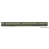 Guida in alluminio anodizzato PTFE 25x16mm 2m