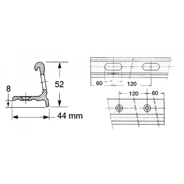 Profilo di sgombero di 6 metri - N°1 - comptoirnautique.com