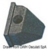 Tampa de extremidade de nylon p.rail