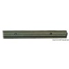 Rail en X aluminium anodisé   PTFE barre 2m  - N°1 - comptoirnautique.com 