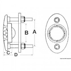 Water ski tip hook