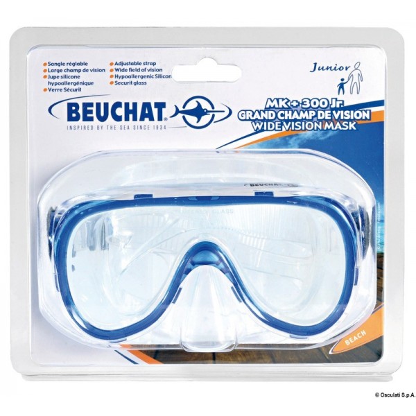 Maschera in silicone per bambini BEUCHAT - N°2 - comptoirnautique.com