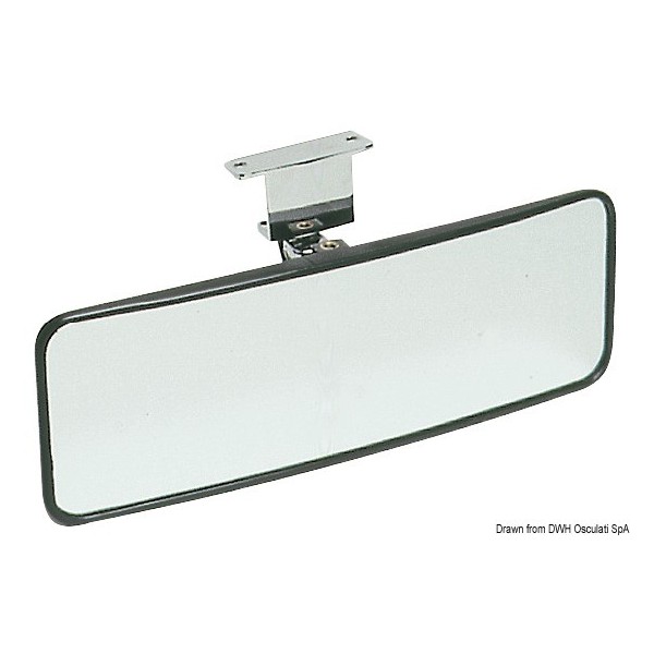 Adjustable water-ski mirror 100x300 mm - N°1 - comptoirnautique.com