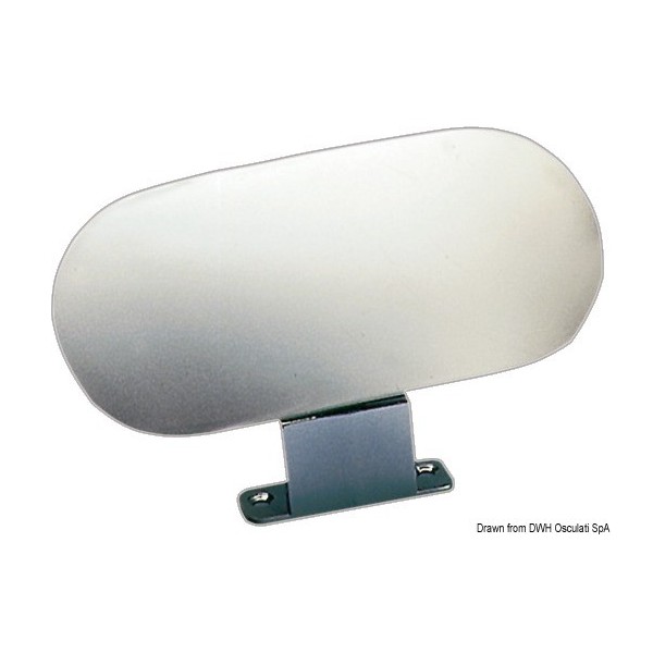 Specchio cromato zamac per sci nautico 84x184 mm - N°1 - comptoirnautique.com