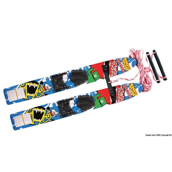 Sci d'acqua AIRHEAD Monsta Splash p.kids - N°1 - comptoirnautique.com