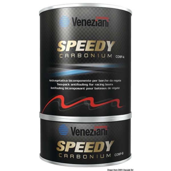 Antivegetativa blu carbonio 0,75 lt - N°1 - comptoirnautique.com