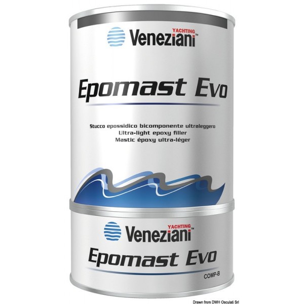 Rivestimento epossidico Epomast Evo azzurro - N°1 - comptoirnautique.com