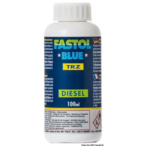 Fastol blu diesel TRZ 100 ml - N°1 - comptoirnautique.com