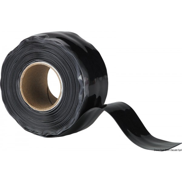 X-TREME self-amalgamating silicone tape, black - N°1 - comptoirnautique.com 