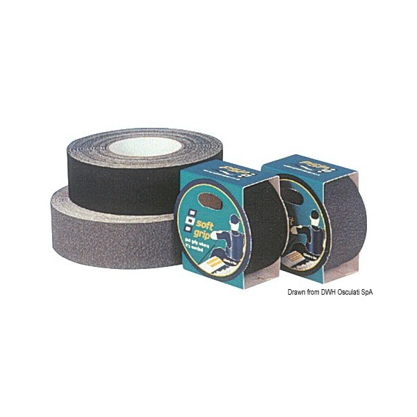 Cinta especial PSP MARINE TAPES Soft-Grip gris 50mm - N°1 - comptoirnautique.com