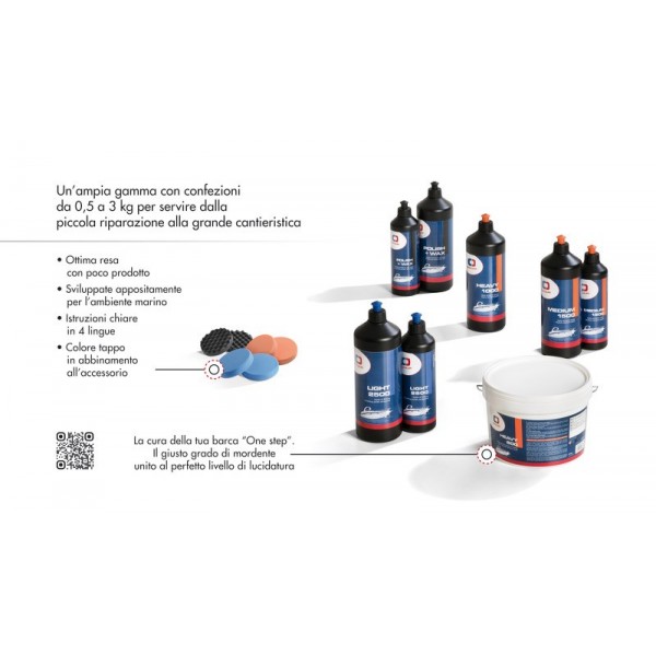 Osculati Light 2500 finishing polish 500 g - N°2 - comptoirnautique.com 