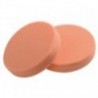 Medium-rigid orange foam pads 2 pieces