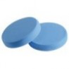 Almofadas de espuma azul médio-macio 2 peças