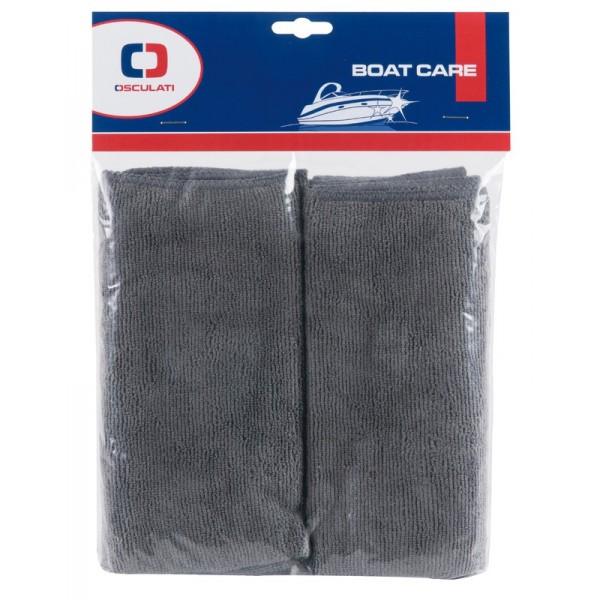 Conjunto de 2 almofadas de espuma pretas com revestimento flexível - N°2 - comptoirnautique.com