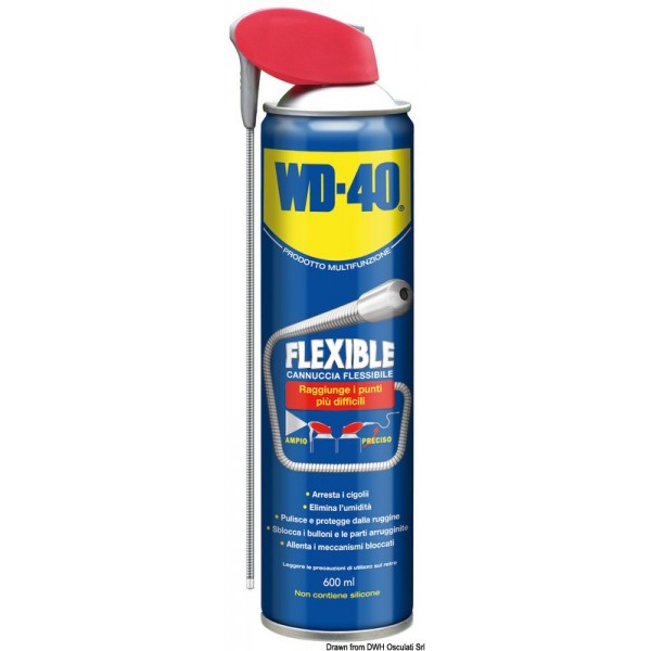 Lubrificante multifunzionale WD-40 Flexible 600 ml  - N°1 - comptoirnautique.com